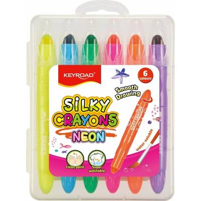 KEYROAD gelové pastely neon sada 6ks