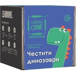 K-Toyz Настолна игра Learning Cubes: Честити динозаври - Детска (LC-027)