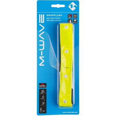 M-WAVE PÁSKA reflexní 4LED DIODY