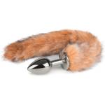 EasyToys Fox Tail Plug No. 7 Silver