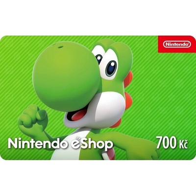 Nintendo dárková karta 700 Kč