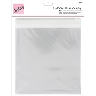 WEST DESIGN West Design Celofánové obaly na obálky 22 × 22 cm (50 ks)