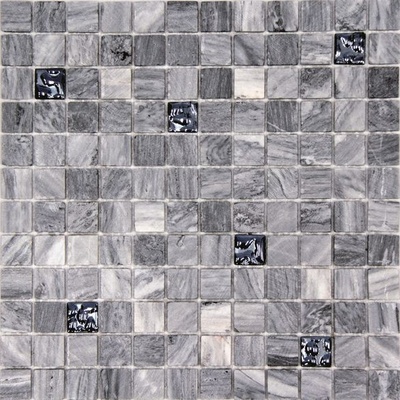 EBS Cloudy mozaika 31,6 x 31,6 cm gris+drops 1m²