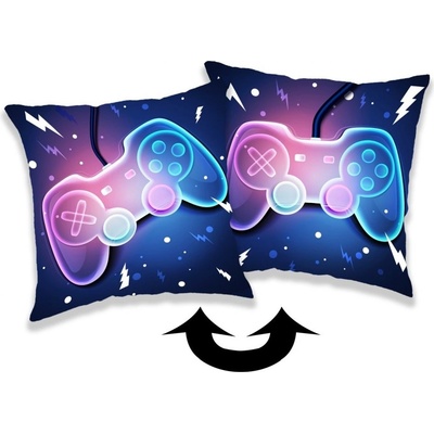 Javoli vankúš z polyesteru Gamer 40x40
