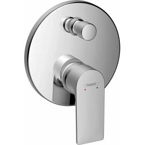Hansgrohe Вграден смесител за вана и душ Hansgrohe Rebris E, гланциран хром (72468000)