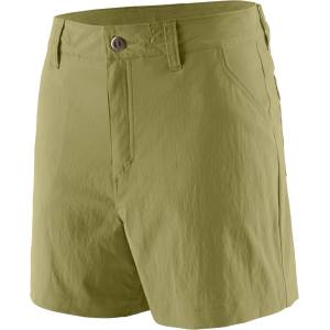 Patagonia Дамски къси панталони Patagonia Women's Quandary Shorts 5'' Shorts - Gumtree Green - размер 34 (EU) (112-2873-0512)
