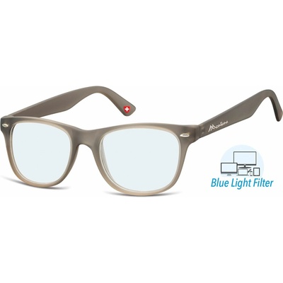 Montana Eyewear brýle na čtení a na počítač BLF67B šedé