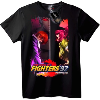 NOONEBRAND Тениска KOF '97 Аниме - S, White