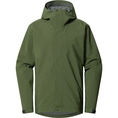 Haglöfs Мъжко водоустойчиво яке Haglöfs Breeze Proof Jacket Waterproof jacket - Seaweed Green - размер XL (002-3288-0214)