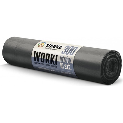 Vipor Top LDPE extra pevné 300 l 45 µm 10ks černé