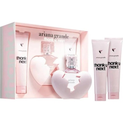 Ariana Grande Комплект Thank U, Next - Парфюмна вода, Лосион и Душ гел, 3 х 100 ml