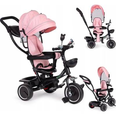 Ecotoys 1073 Čierna Ružová