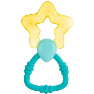 Canpol Водна чесалка с дрънкалка Canpol - Magic Wand, жълта (56/152_yel)