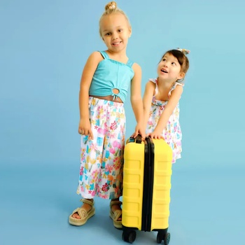 Mayoral Комплект панталон дълъг с цветя и потник в зелен цвят за мини момиче Майорал