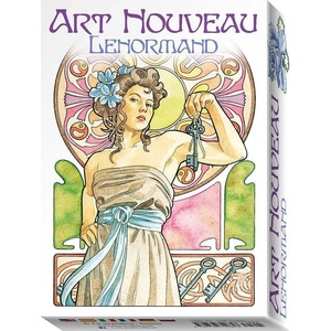 Lo Scarabeo Оригинални карти Ленорман Art Nouveau Lenormand - Lunaea Weatherstone & Antonella Castelli