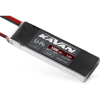 KAVAN Li-Po 1200mAh/7.4 V 30/60C Air pack