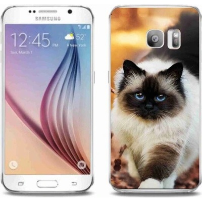 Pouzdro mmCase Gelové Samsung Galaxy S6 Edge - kočka 1 – Zbozi.Blesk.cz