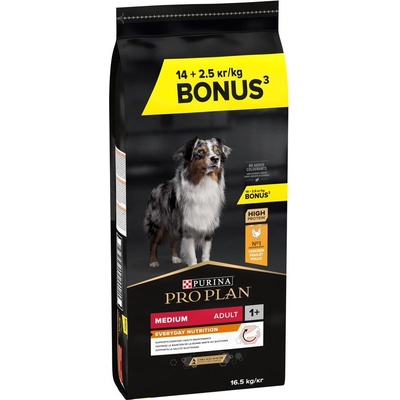 Purina Pro Plan Medium Adult Everyday Nutrition kura 16,5 kg