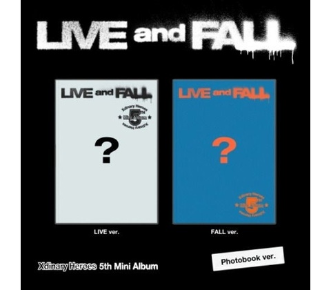 Xdinary Heroes Live and Fall CD