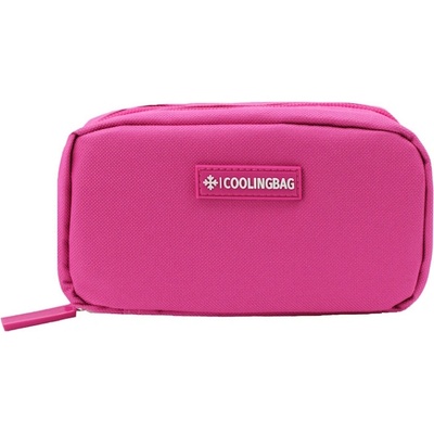 COOLINGBAG Puzdro na príslušenstvo pre diabetikov ružové