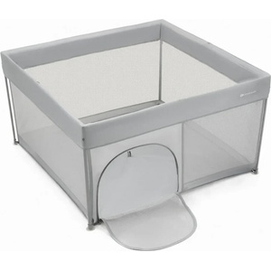 KinderKraft Бебешка кошара за игра GREY - Kinderkraft ZIKI