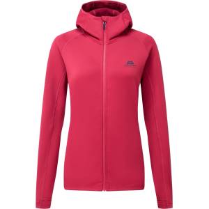 Mountain Equipment Дамско поларено яке Mountain Equipment Women's Jorasses Hooded Jacket Fleece jacket - Maroon - размер 36 (EU) (105-7904-0312)