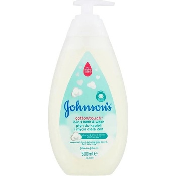 Johnson’s baby Cottontouch koupel a mycí gel 2v1 500 ml