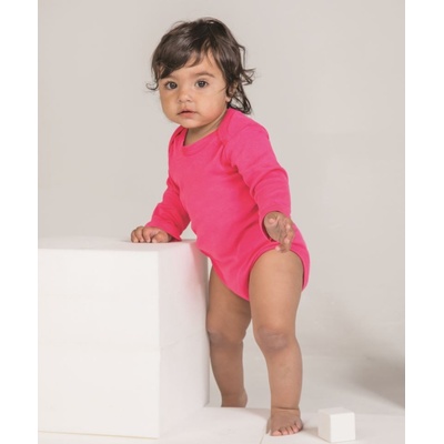 Babybugz Detské body s dlhým rukávom Fuchsia