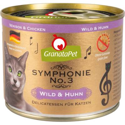 GranataPet Symphonie Divina a kuracie 6 x 200 g