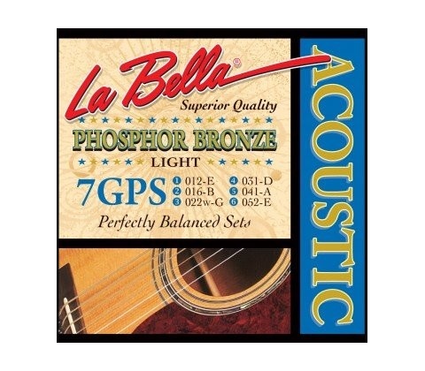 LaBella 7GPS Phosphor Bronze Light