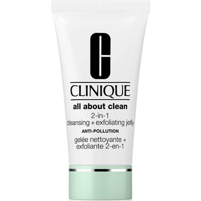 Clinique All About Clean 2-In-1 Cleansing +Exfoliating Jelly ексфолиращ почистващ гел за жени 150 мл