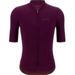 Santini Фланелка с къс ръкав за колоездене Santini Sensation S/S Jersey Cycling jersey - Bordeaux - размер M (056-3455-0513)