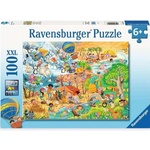 Ravensburger Пъзел Ravensburger от 100 XXL части - Четирите сезона (12004050) - ozone