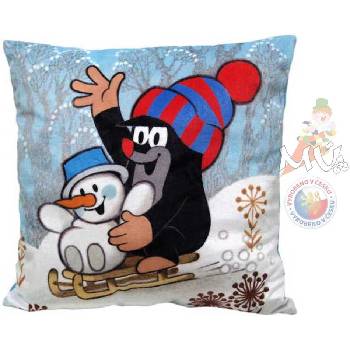 Moravská ústředna polštář Krtek jaro 30x30