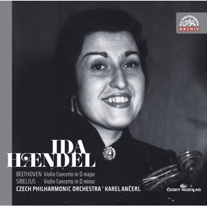 Supraphon Haendel Ida: Beethoven, Sibelius - houslové koncerty - Live - CD (010125)