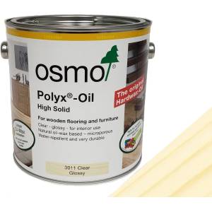 Osmo Hardwax-Oil 3011 Прозрачен гланц - Масло с твърда вакса 0.375л (2672)