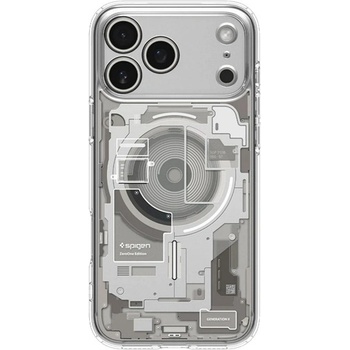 Spigen iPhone 17 Pro Max SPIGEN ULTRA HYBRID ZERO ONE Пластмасов удароустойчив протектор за телефон MagSafe, титаново сив ACS10042 (ACS10288)