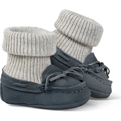 Fellhof detské kožušinové capáčky Dakota Baby modrá