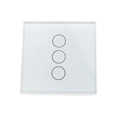 iQtech SmartLife IQS003 bílá / Wi-Fi vypínač trojitý (IQ00134)