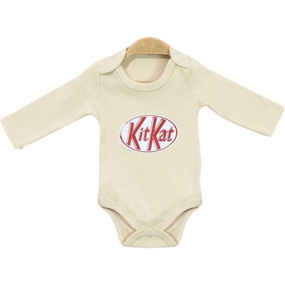 Myrat Baby Боди дълъг ръкав Kit-Kat