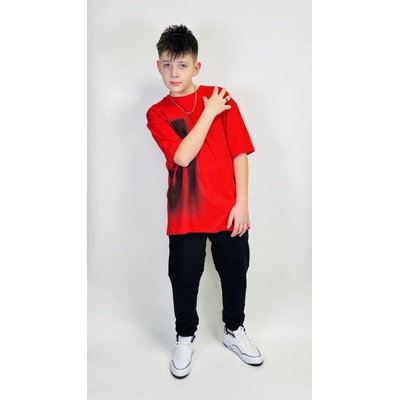 Reporter Young chlapecké černé tepláky s moderním střihem černá