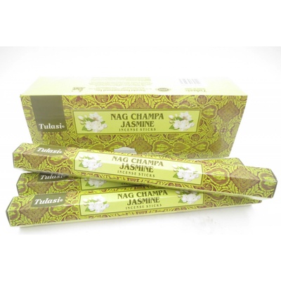 Tulasi indické vonné tyčinky Nag Champa Jasmine 15 ks – Zboží Dáma
