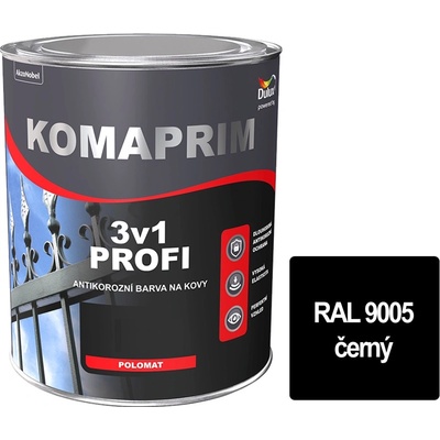 Dulux KOMAPRIM PROFI 3v1/10L Ral 9005 Černá