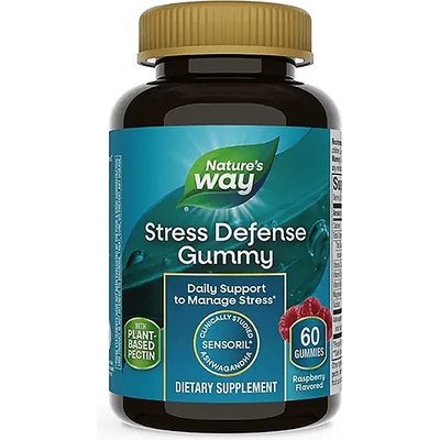 Nature's Way Stress Defense (Антистрес формула Гъми) 60 желирани таблетки | Nature’s Way (13922)