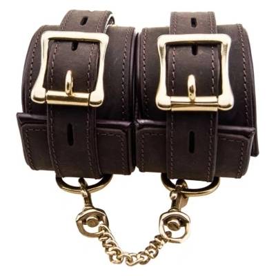 Loving Joy Луксозни белезници от естествена кожа Bound Nubuck