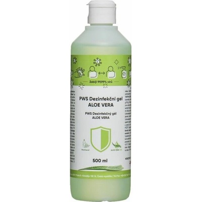 PWS Dezinfekční gel aloe vera virocid, 0,5 l