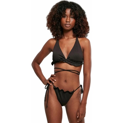 Urban Classics дамски бански костюм URBAN CLASSICS - Rib Babylock - TB5025 - черен