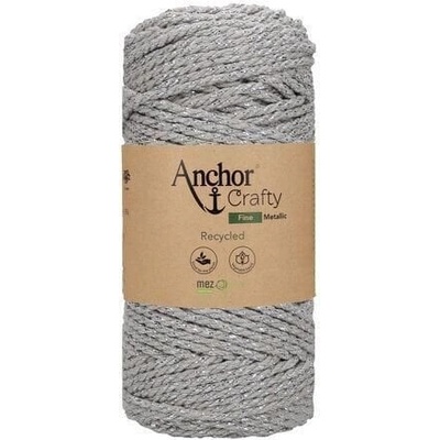 Anchor Crafty Fine Metallic 65 m Silver юта (4775300-00501)