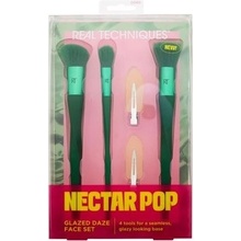 Real Techniques Nectar Pop Glazed Daze Face Set 1 ks sada kosmetický štětec Soft Sculpting Brush RT 070 1 ks + kosmetický štětec Strippling Brush RT 071 1 ks + kosmetický štětec Brightening Concealer