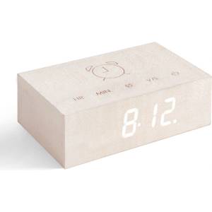 Gingko Design GINGKO Часовник/будилник Flip Cilck Clock - бял клен (Gingko-G003M13) Будилник